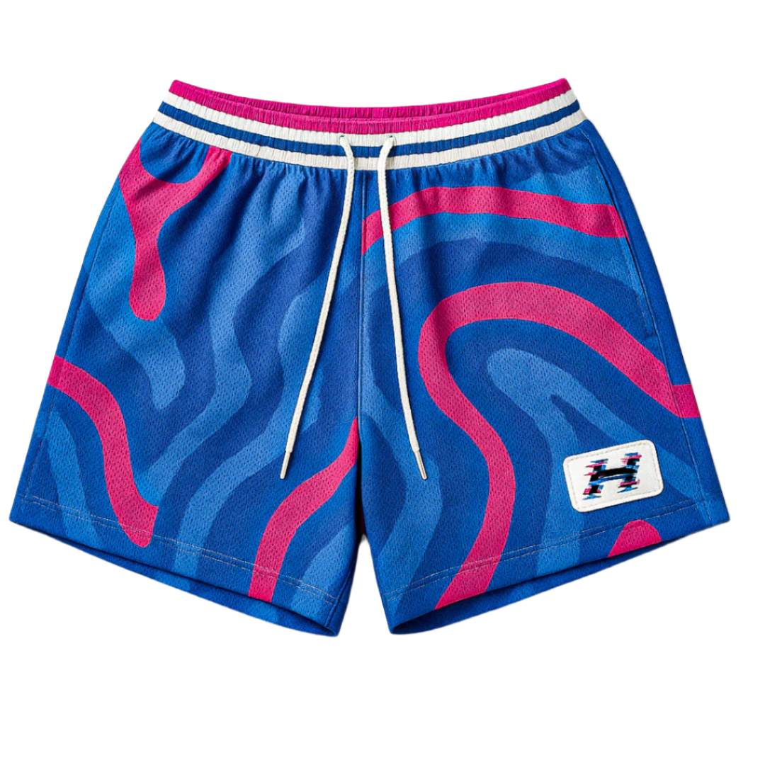 COLORWAVE SHORTS - HellerHoops® Official Store – Basketball Apparel & Streetwear